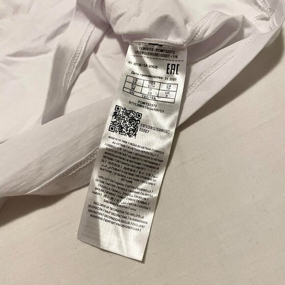 GUESS x FriendsWithYou Tshirt Womens Crop Baby Tee Size Small Shirt - Picture 10 of 16